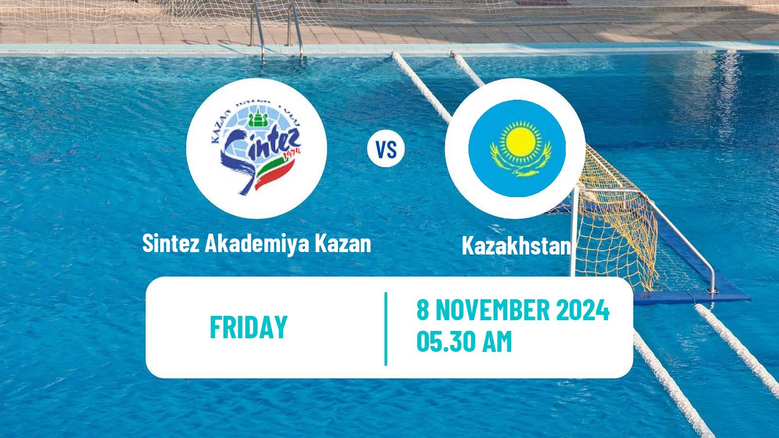 Water polo Russian Championship Water Polo Sintez Akademiya Kazan - Kazakhstan