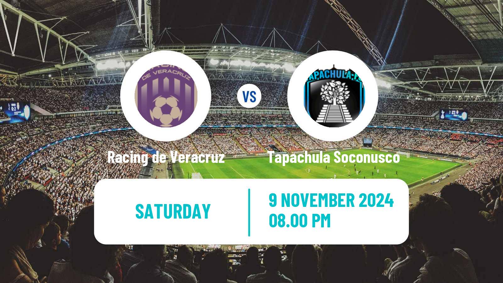 Football Mexican Liga Premier Serie A Racing de Veracruz - Tapachula Soconusco