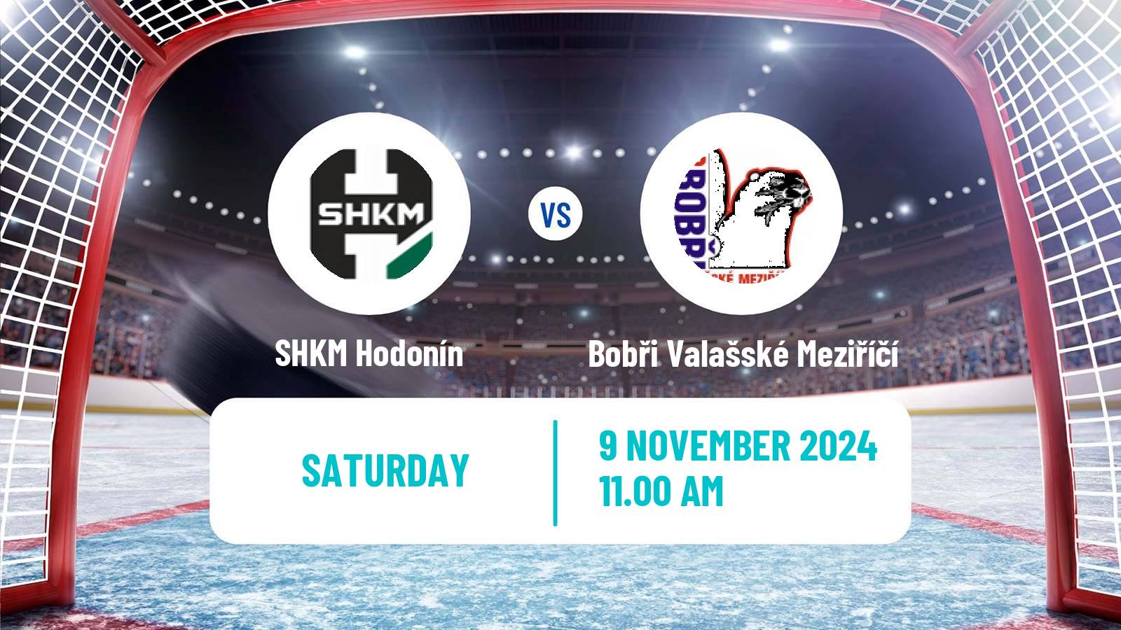 Hockey Czech 2 Liga Hockey East SHKM Hodonín - Bobři Valašské Meziříčí