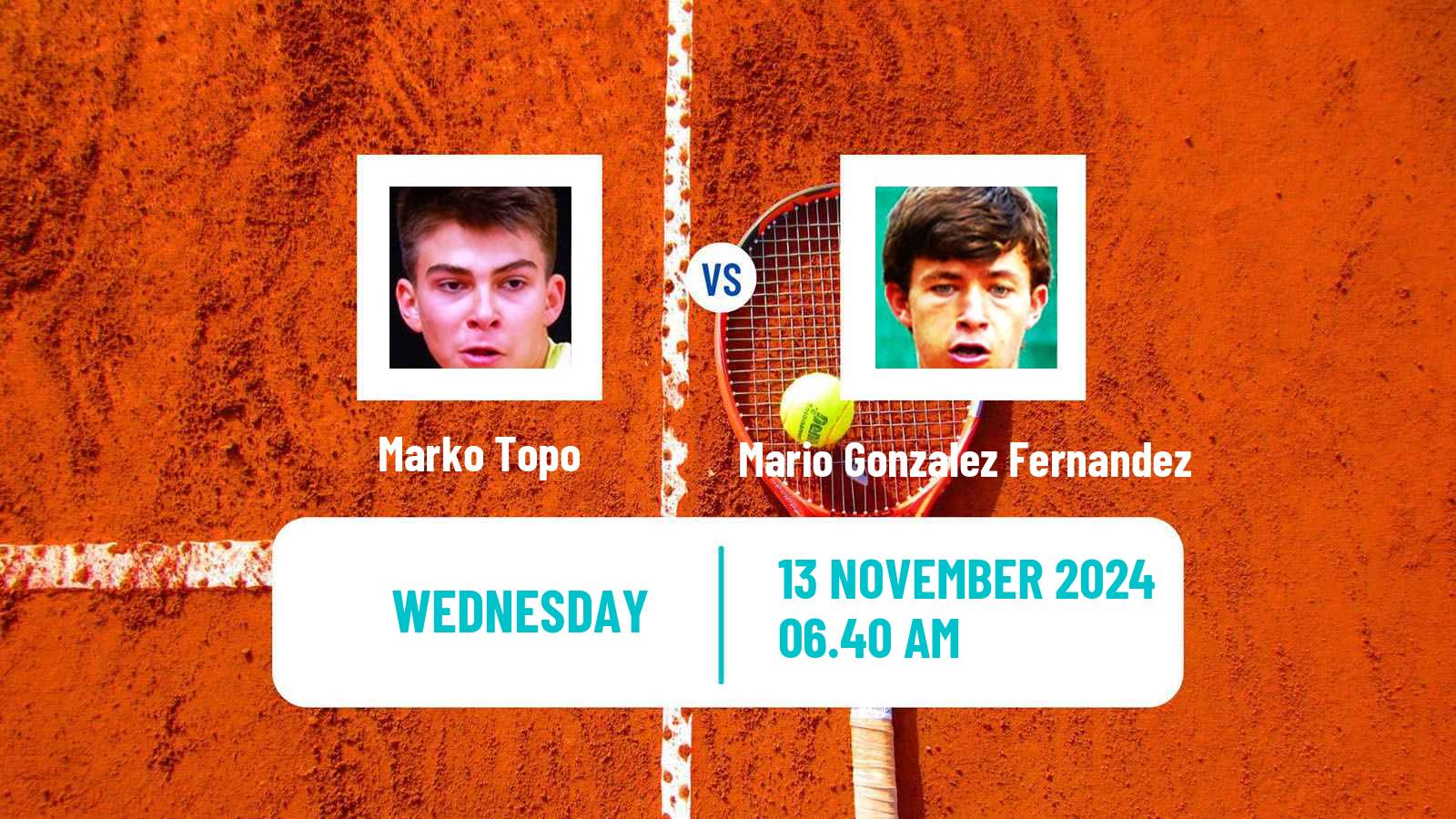 Tennis ITF M25 Vale Do Lobo 2 Men Marko Topo - Mario Gonzalez Fernandez