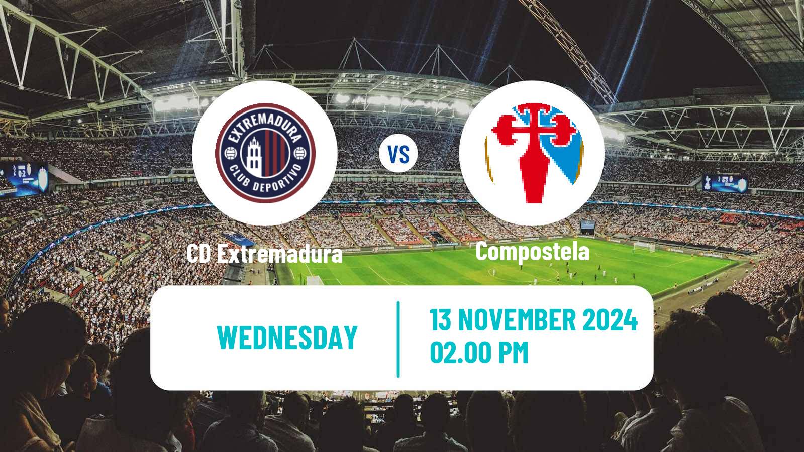 Football Spanish Copa Federacion CD Extremadura - Compostela