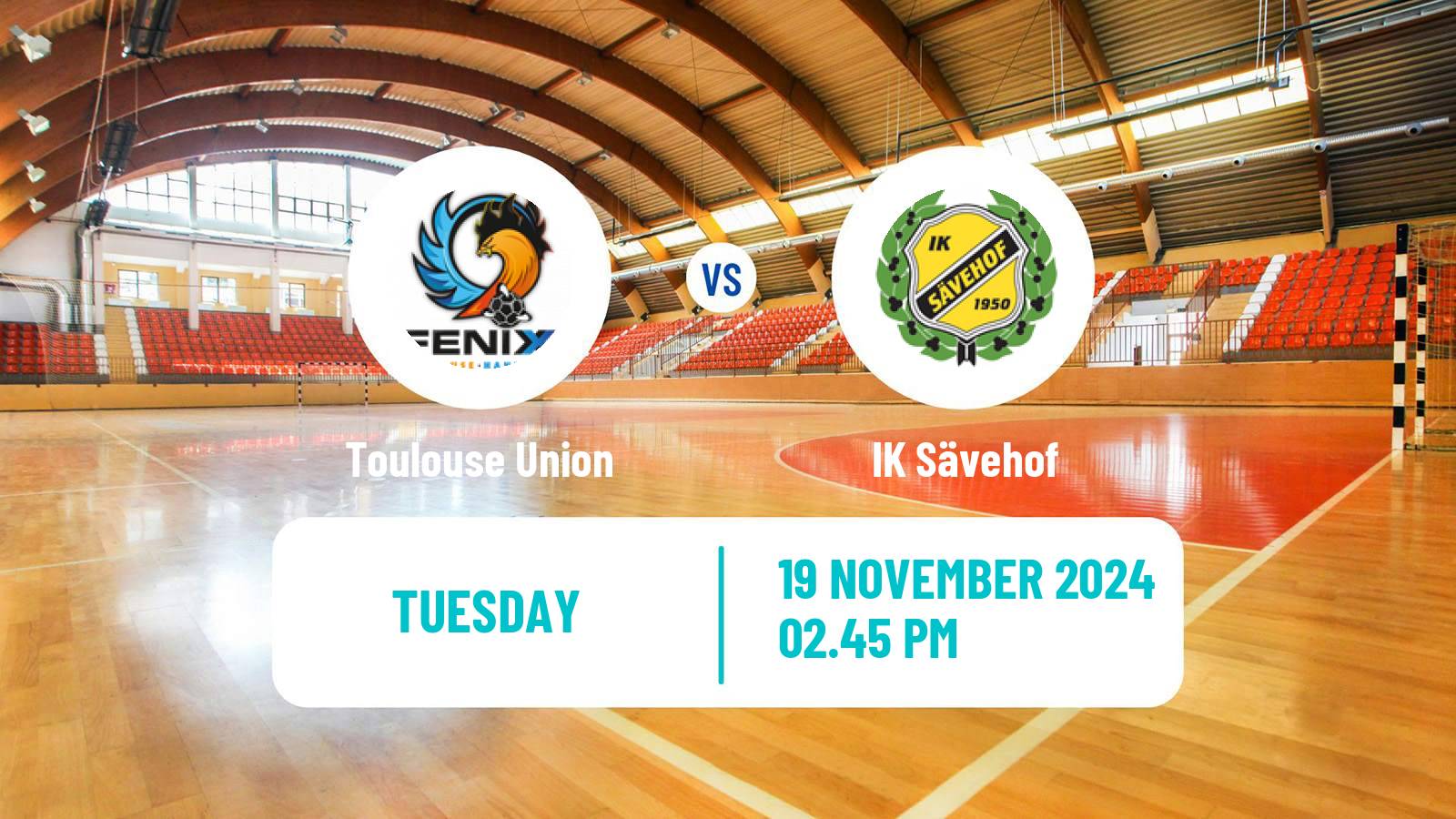 Handball EHF European League Fenix Toulouse - Sävehof