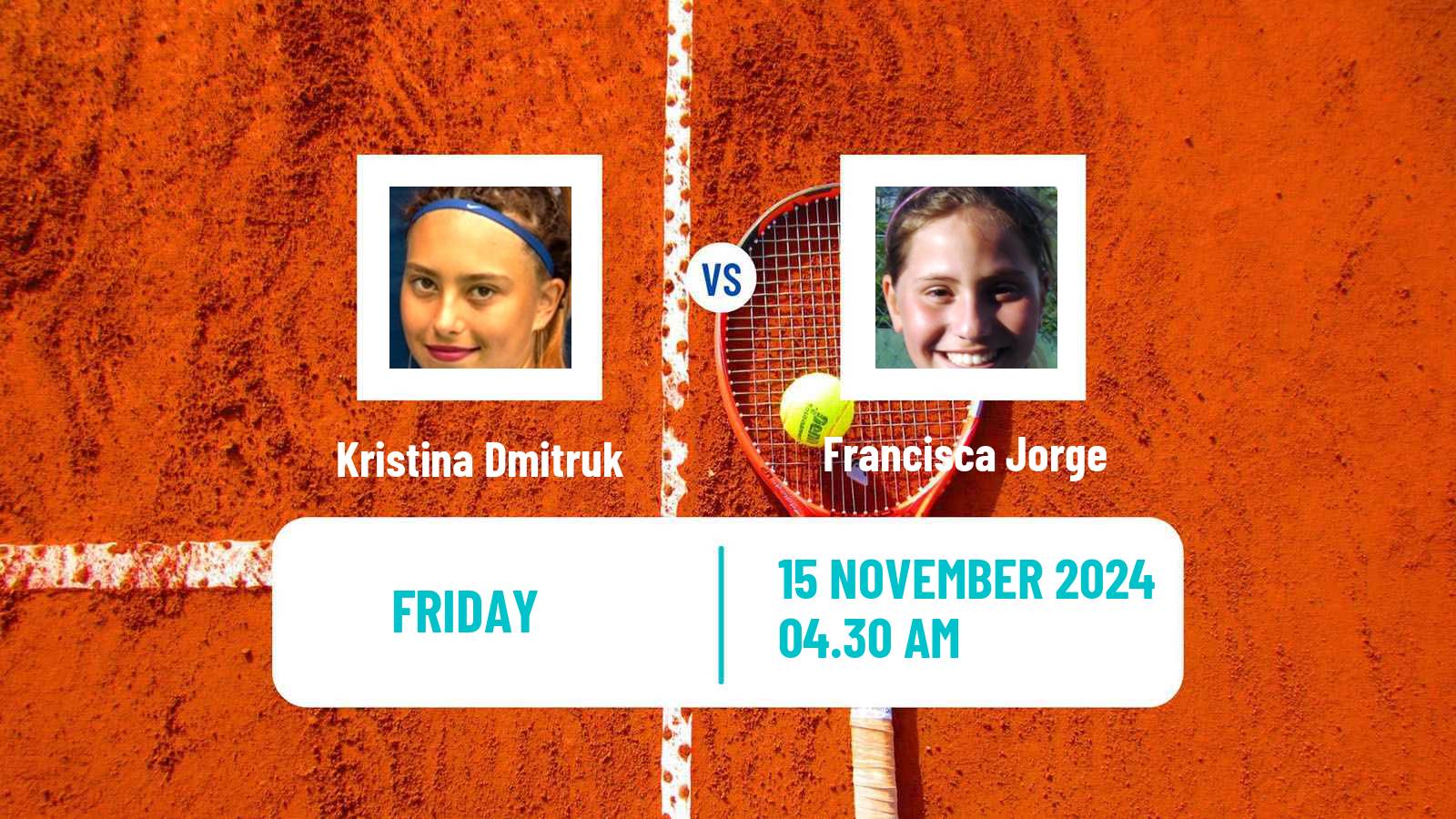Tennis ITF W50 Funchal Women Kristina Dmitruk - Francisca Jorge