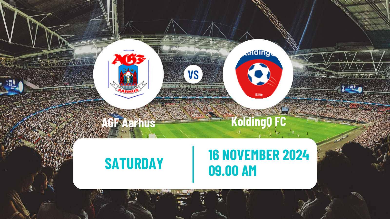 Soccer Danish Elitedivisionen Women AGF Aarhus - Kolding