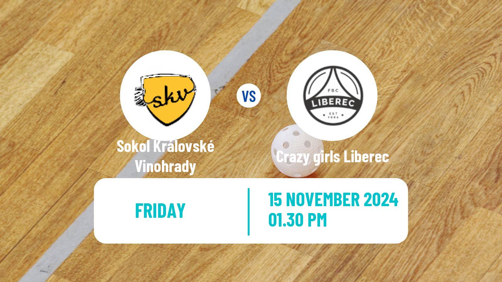 Floorball Czech Cup Floorball Women Sokol Královské Vinohrady - Crazy girls Liberec