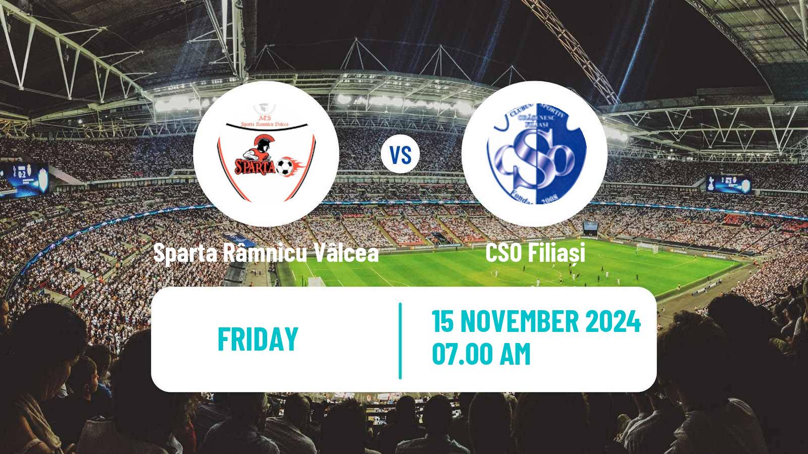 Football Romanian Liga 3 - Seria 8 Sparta Râmnicu Vâlcea - Filiași