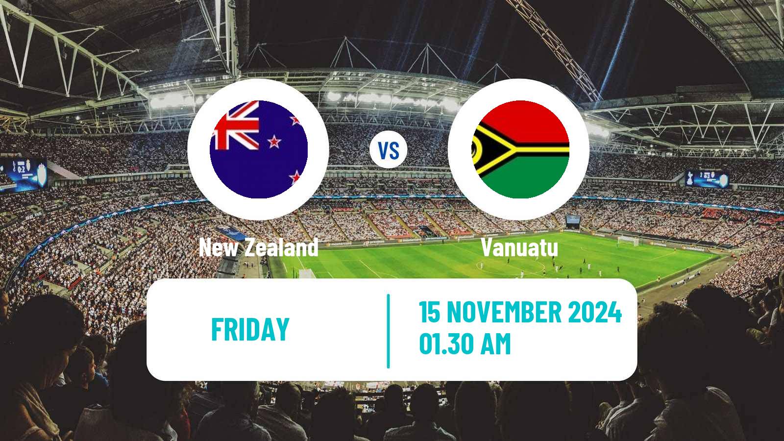 Soccer FIFA World Cup New Zealand - Vanuatu