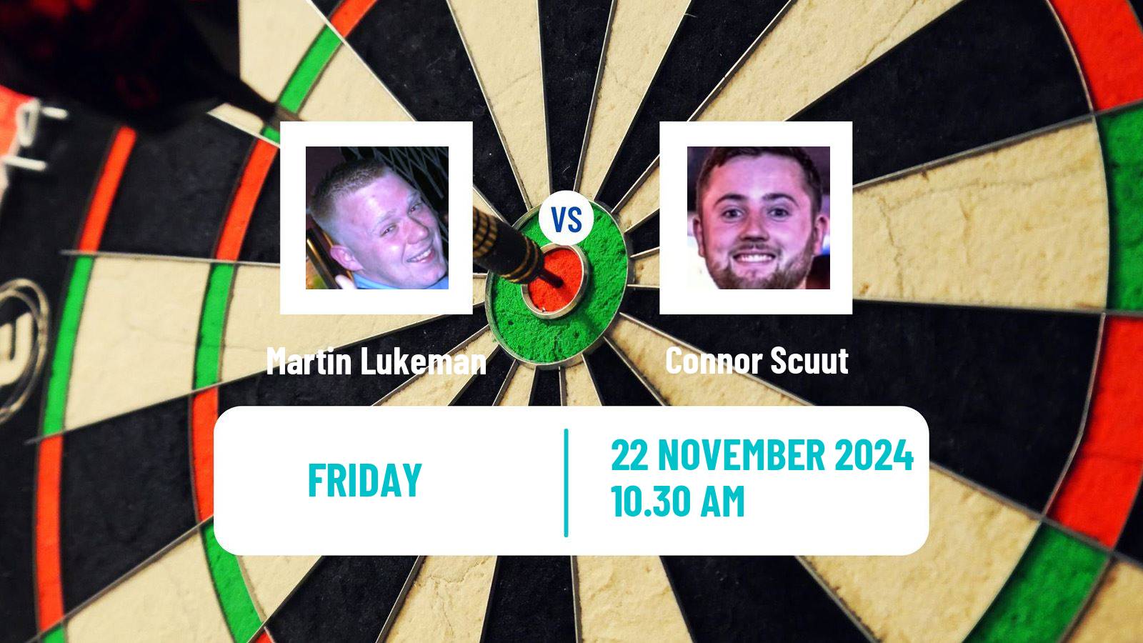 Darts Players Championship Finals Martin Lukeman - Connor Scuut