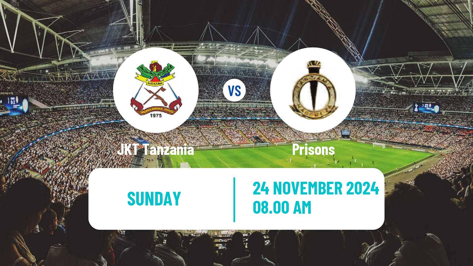 Football Tanzanian Premier League JKT Tanzania - Prisons