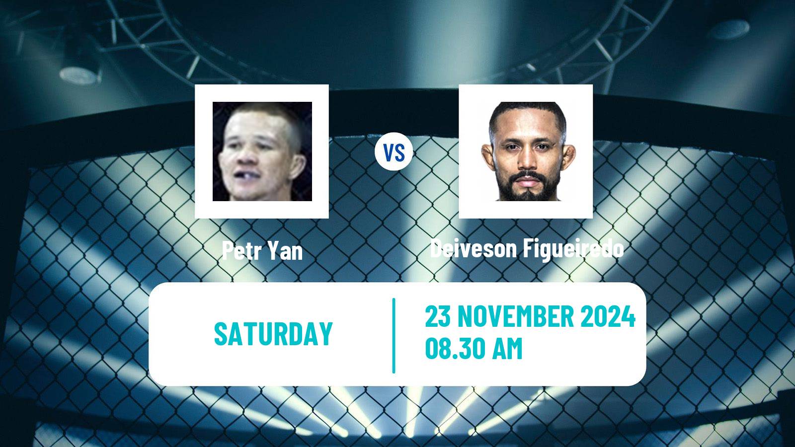 MMA Bantamweight UFC Men Petr Yan - Deiveson Figueiredo