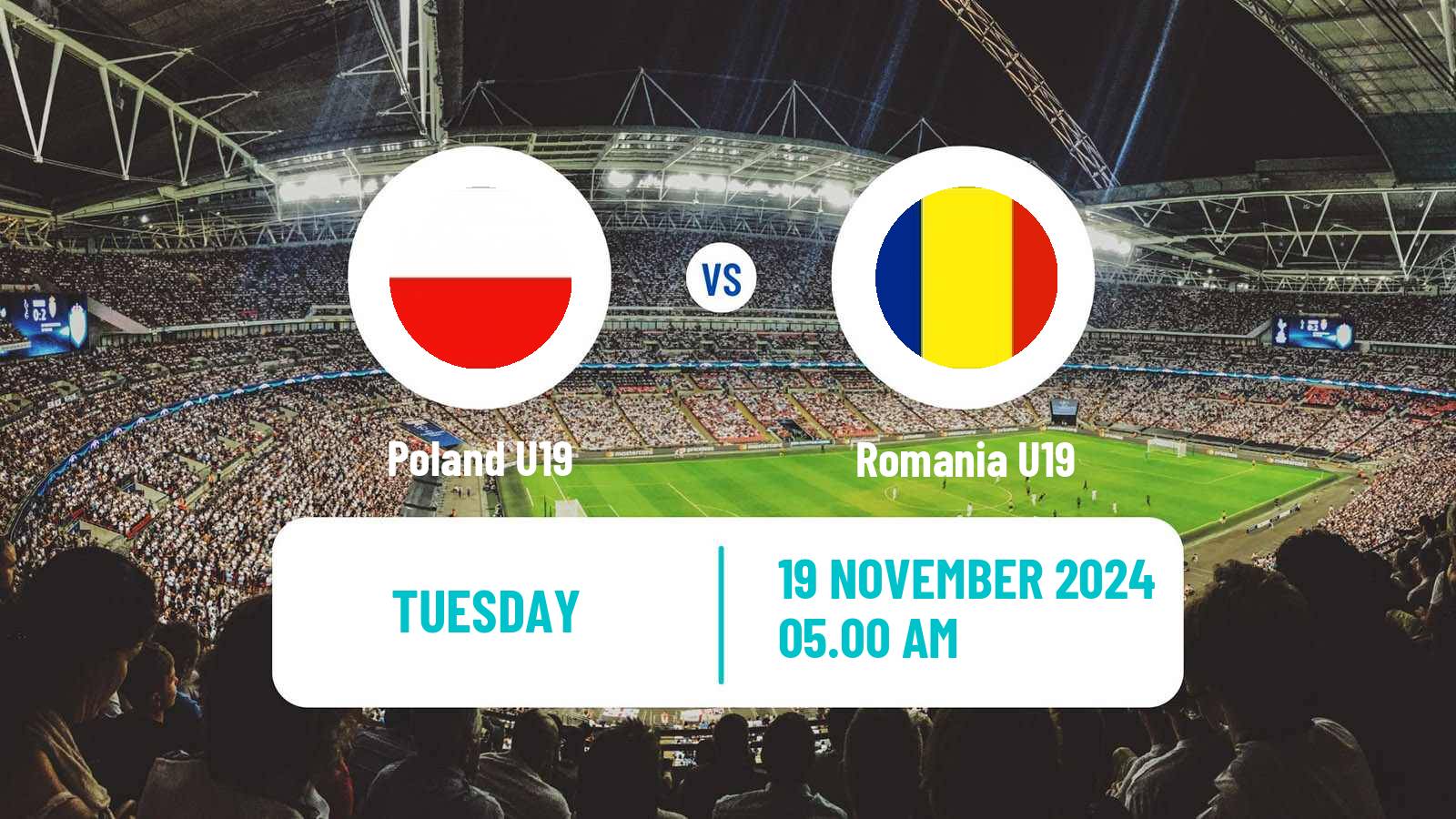 Soccer Friendly Poland U19 - Romania U19