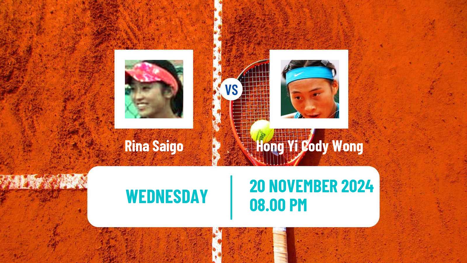 Tennis ITF W50 Caloundra Women Rina Saigo - Hong Yi Cody Wong