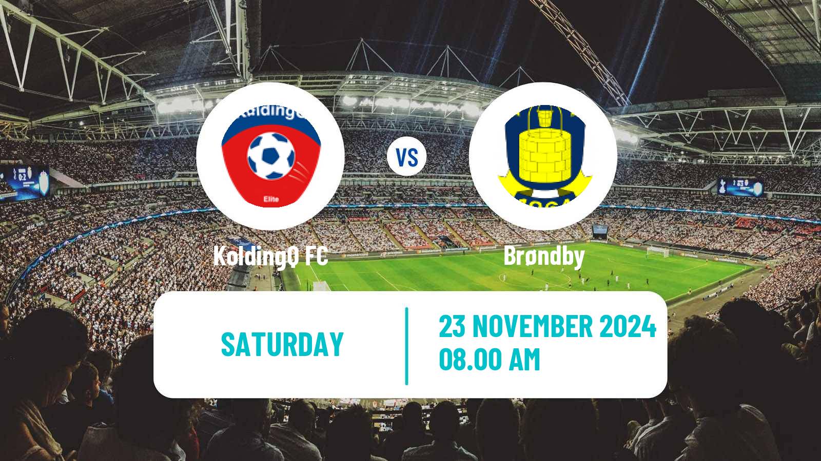 Soccer Danish Elitedivisionen Women Kolding - Brøndby