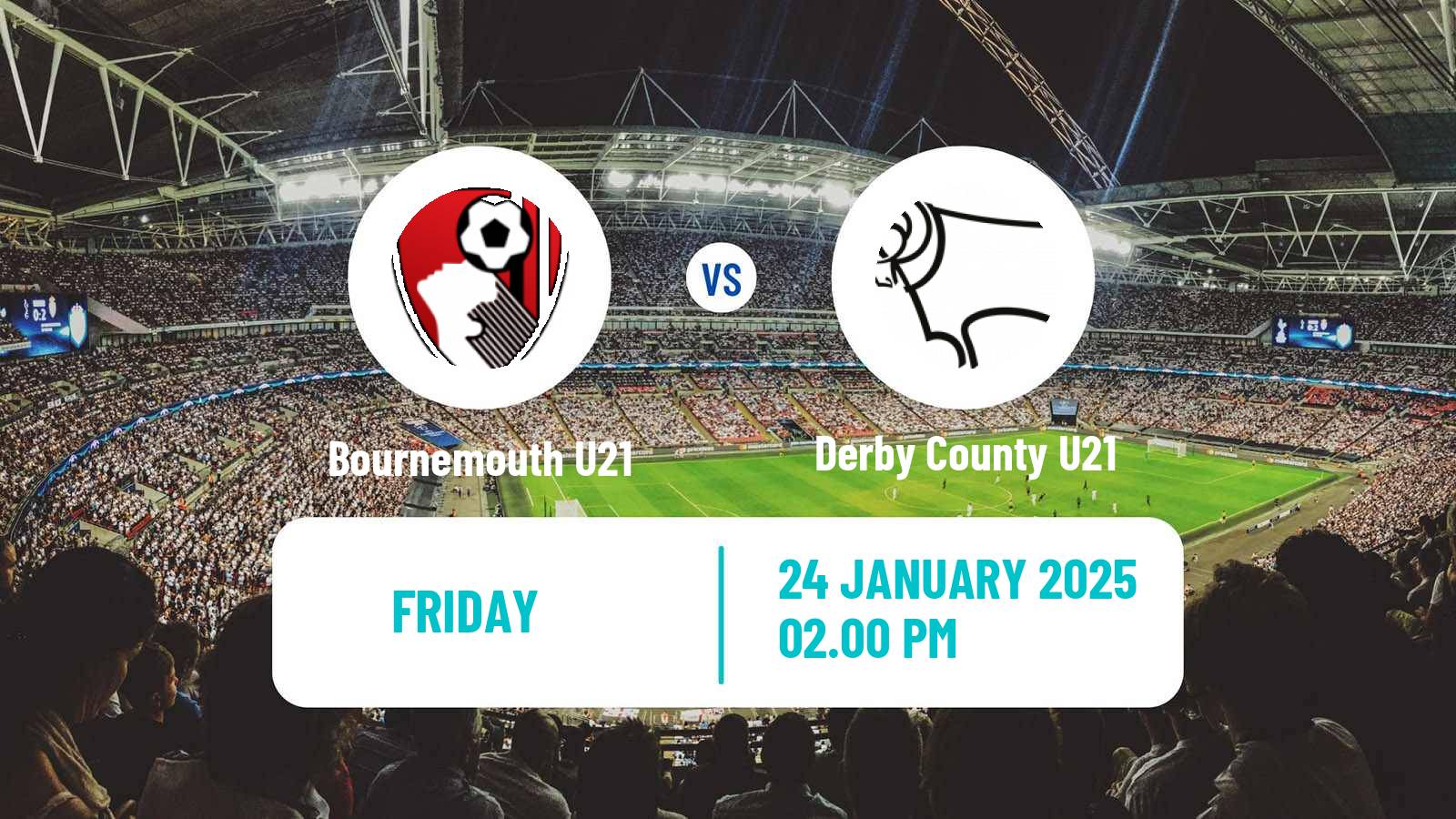 Soccer English Premier League Cup Bournemouth U21 - Derby County U21
