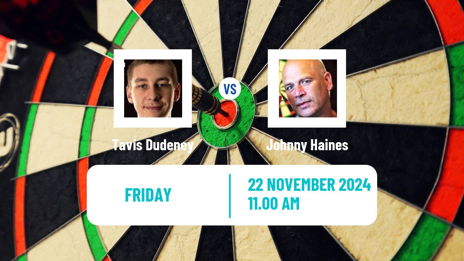 Darts Modus Super Series Tavis Dudeney - Johnny Haines