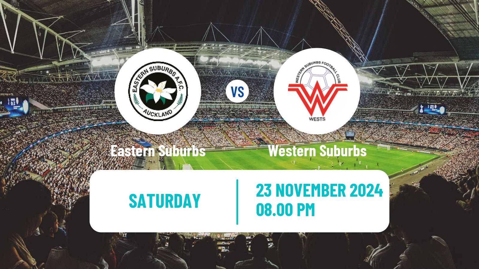 Football New Zealand National League Eastern Suburbs - Western Suburbs