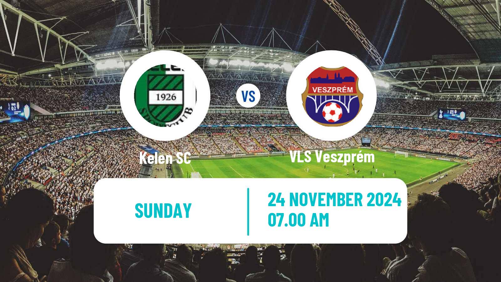Football Hungarian NB III Northwest Kelen - VLS Veszprém