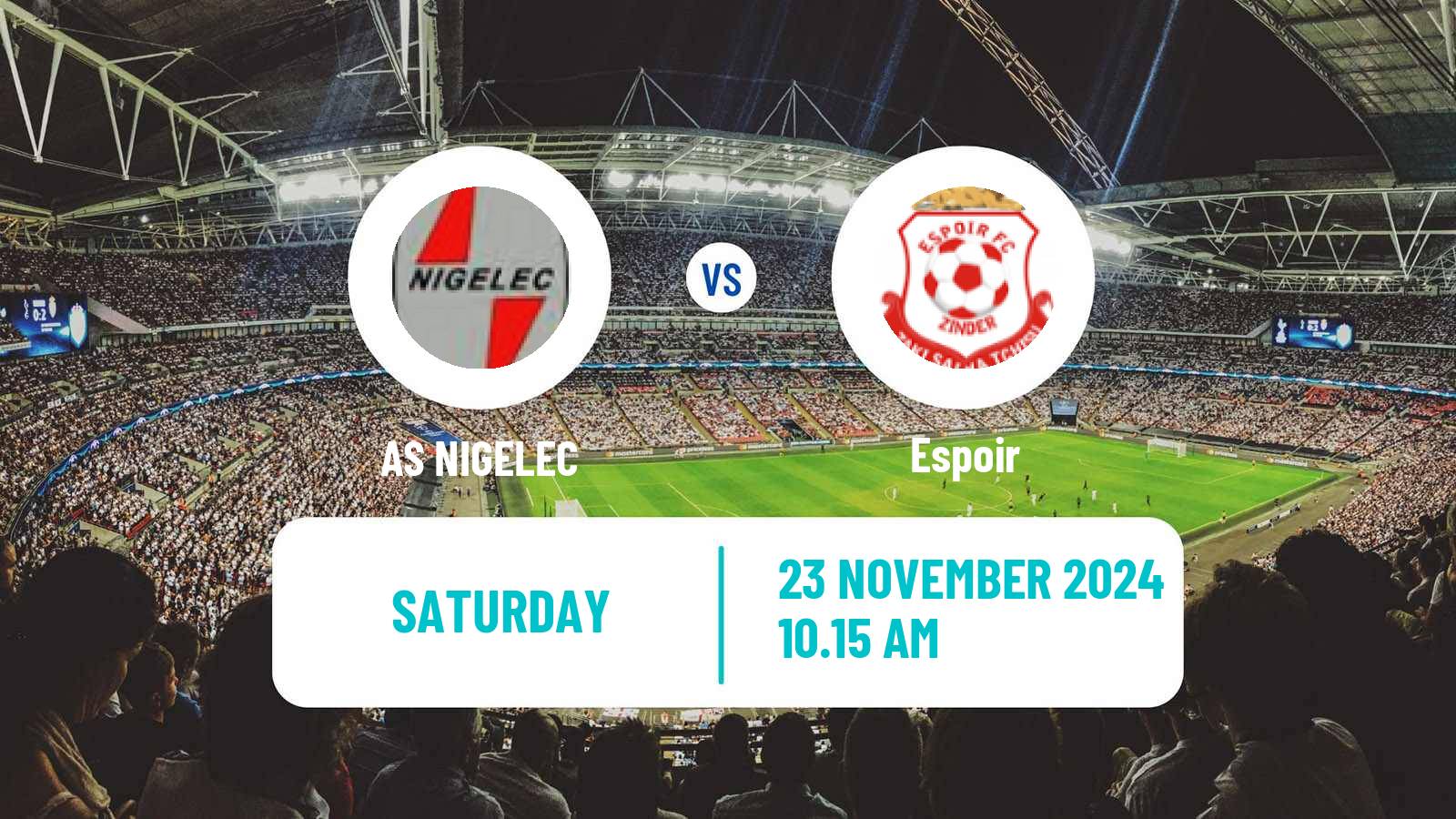 Soccer Niger Ligue 1 NIGELEC - Espoir