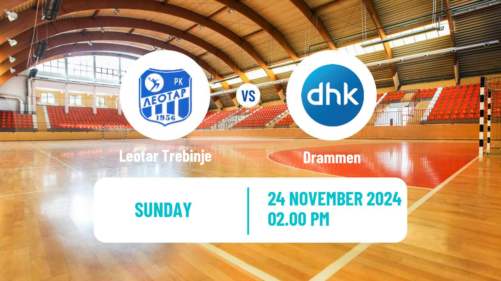 Handball EHF European Cup Leotar Trebinje - Drammen