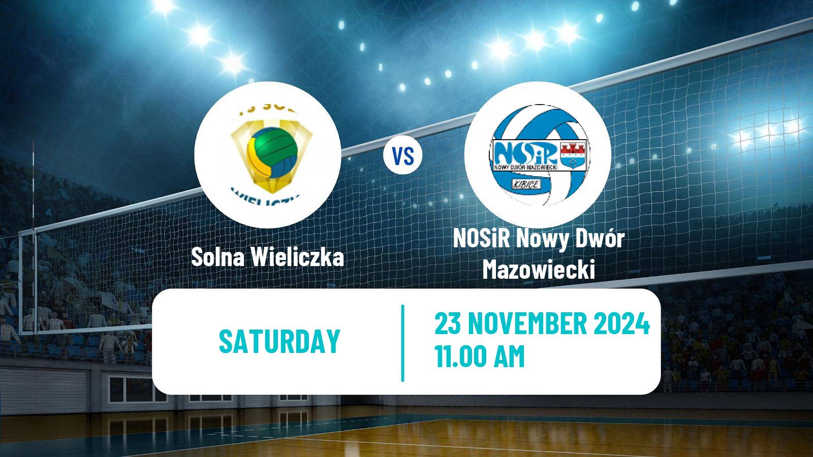 Volleyball Polish I Liga Volleyball Women Solna Wieliczka - Nowy Dwór Mazowiecki