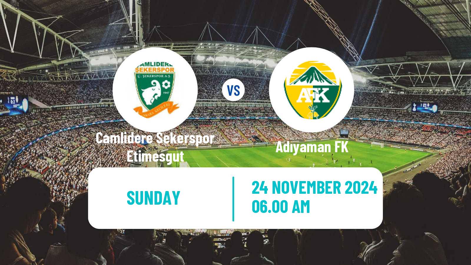 Soccer Turkish 3 Lig Group 2 Etimesgut - Adıyaman