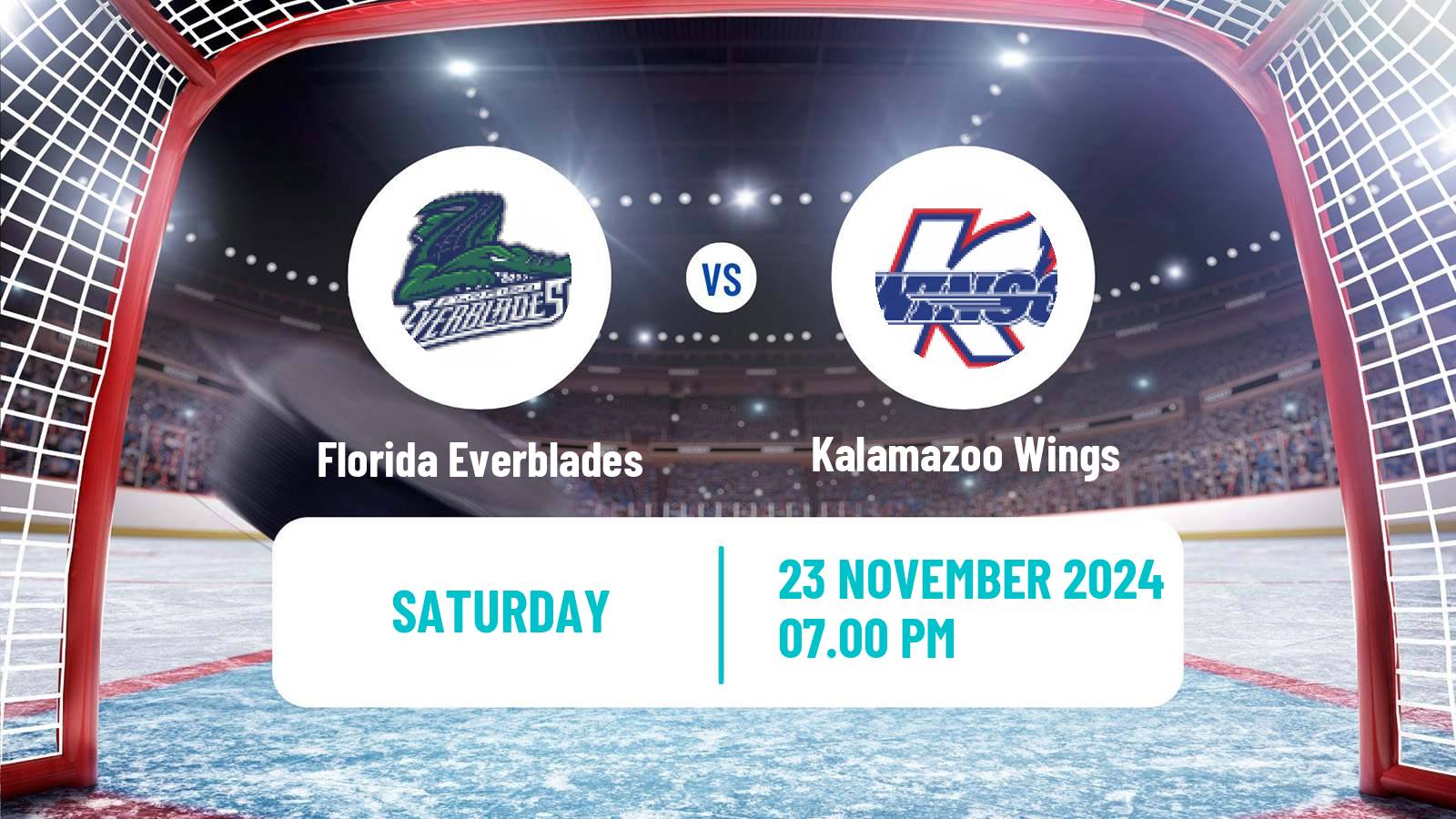 Hockey ECHL Florida Everblades - Kalamazoo Wings