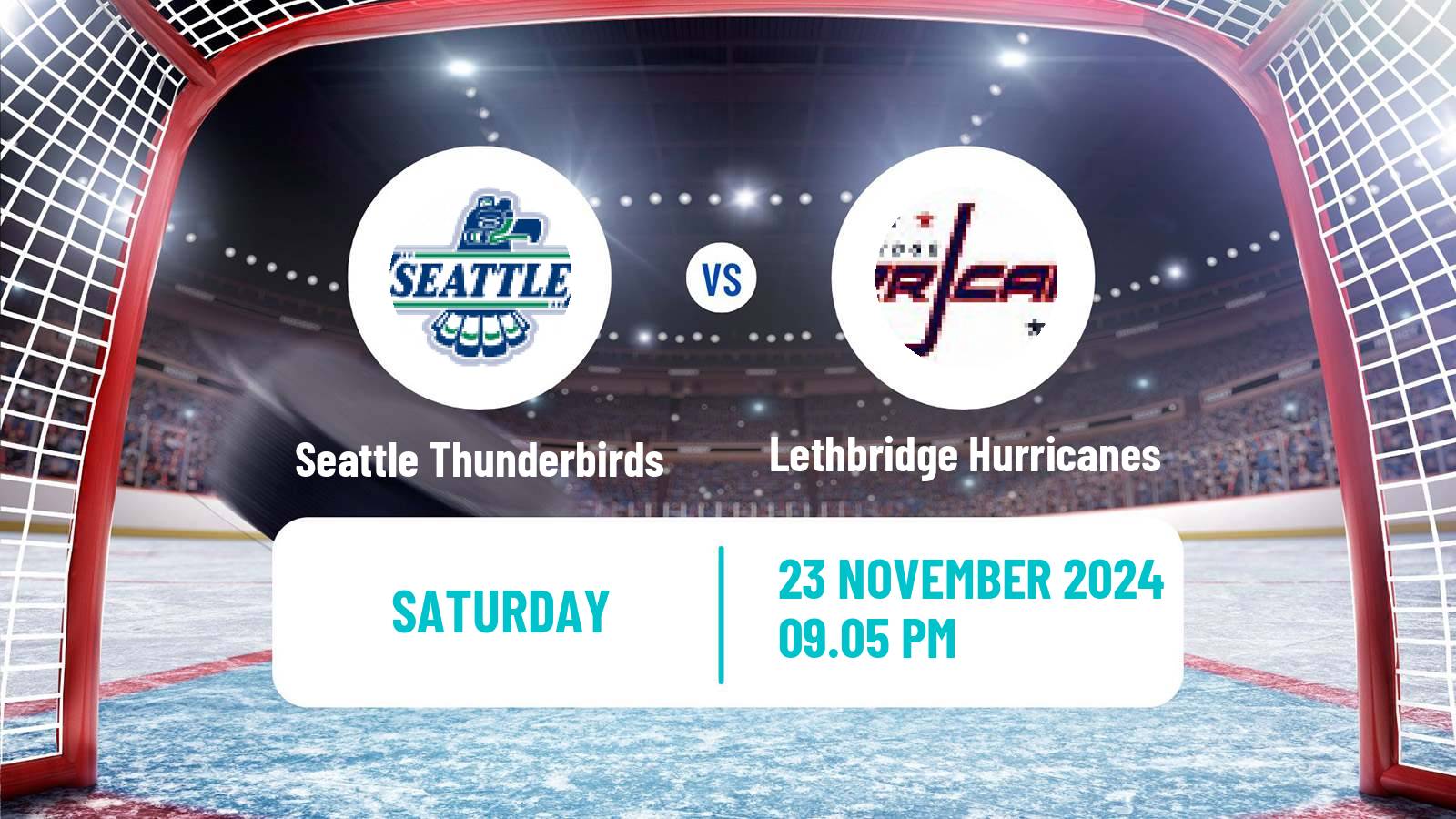 Hockey WHL Seattle Thunderbirds - Lethbridge Hurricanes