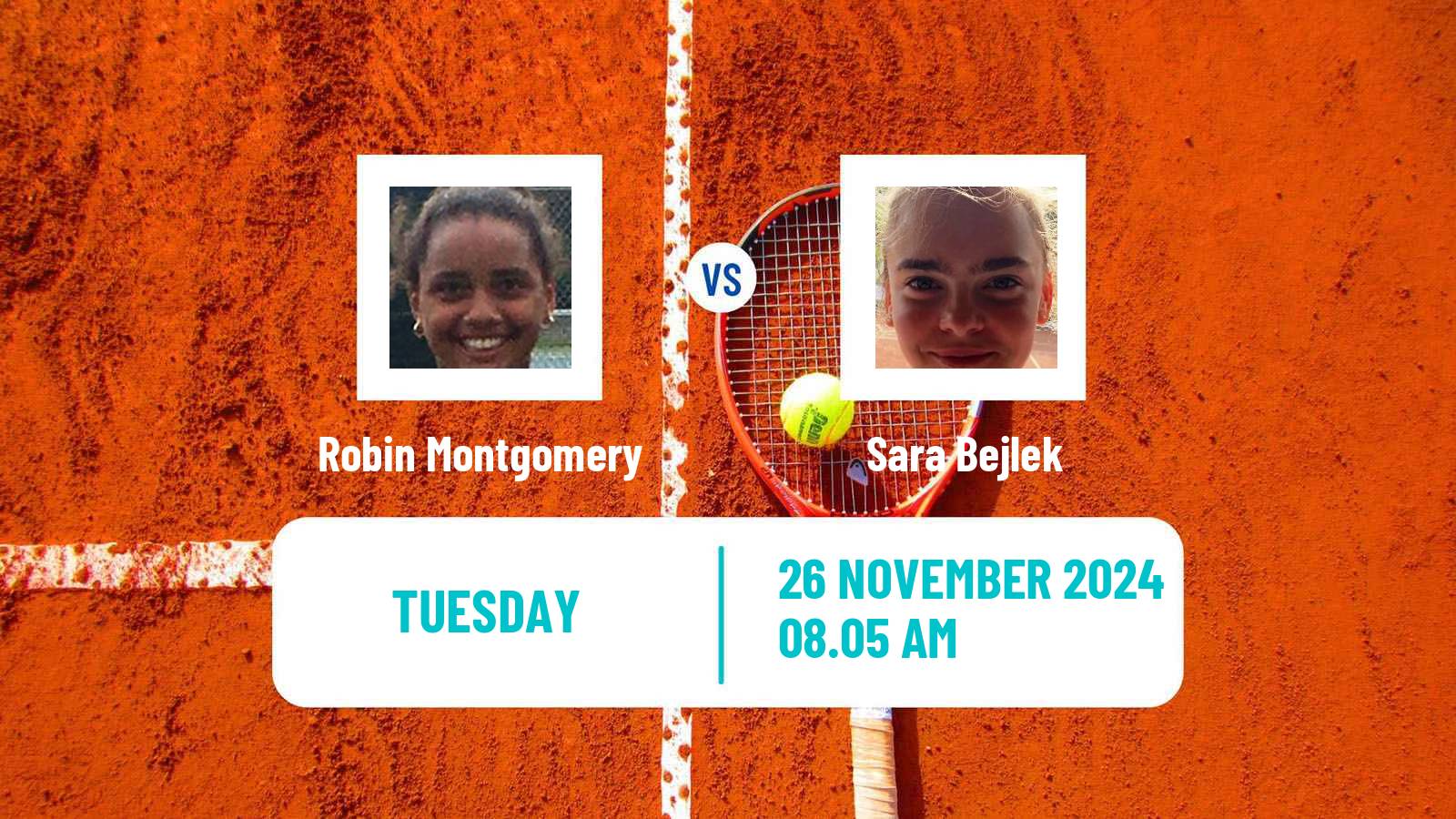Tennis Buenos Aires Challenger Women Robin Montgomery - Sara Bejlek