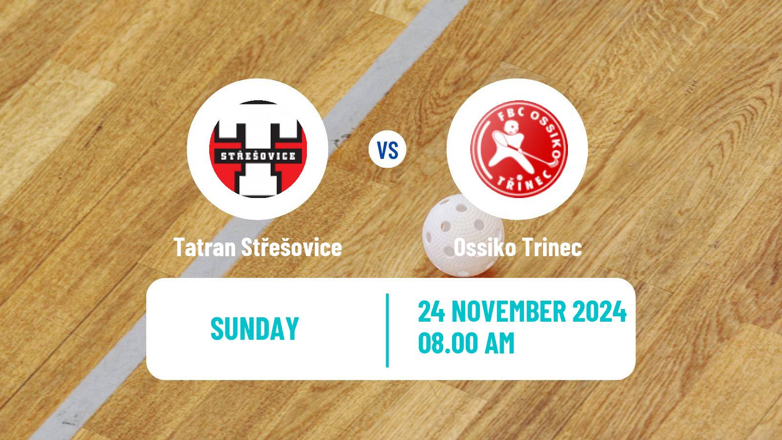 Floorball Czech Extraliga Floorball Women Tatran Střešovice - Ossiko Trinec