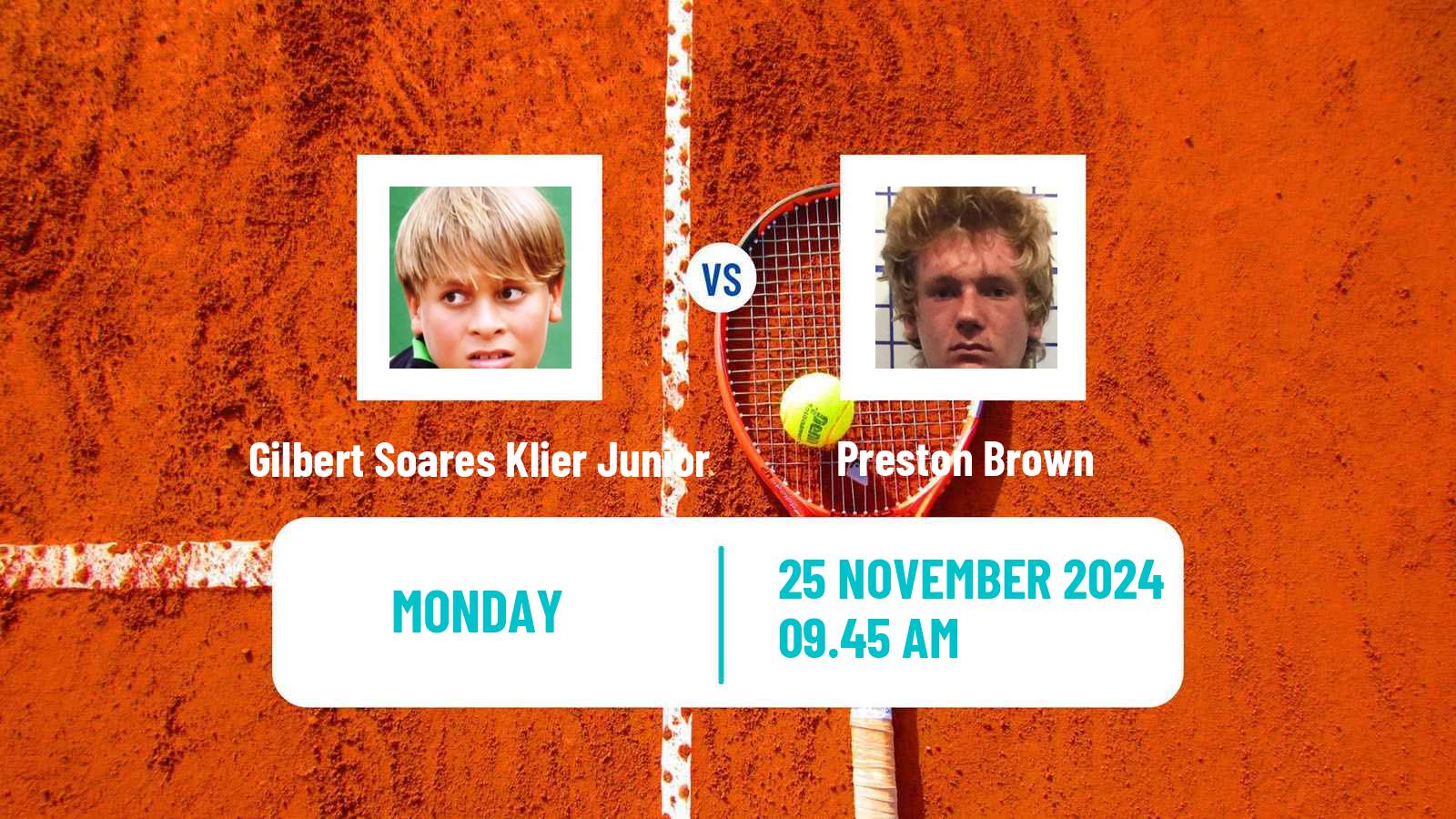 Tennis Temuco Challenger Men Gilbert Soares Klier Junior - Preston Brown