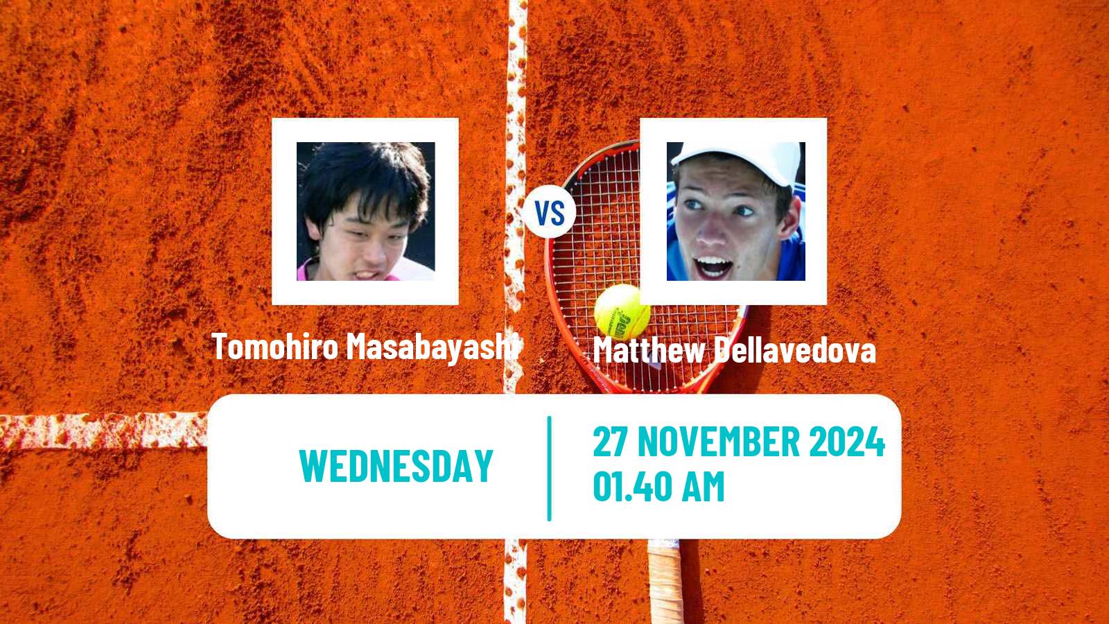 Tennis ITF M25 Carrara Men Tomohiro Masabayashi - Matthew Dellavedova