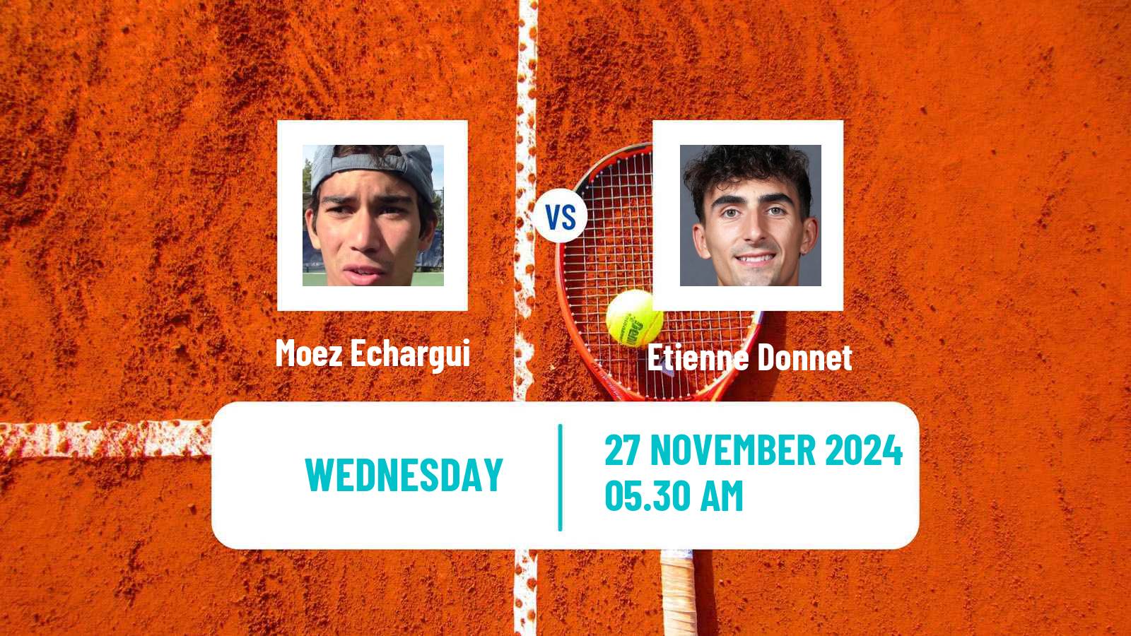 Tennis ITF M25 Monastir 4 Men Moez Echargui - Etienne Donnet