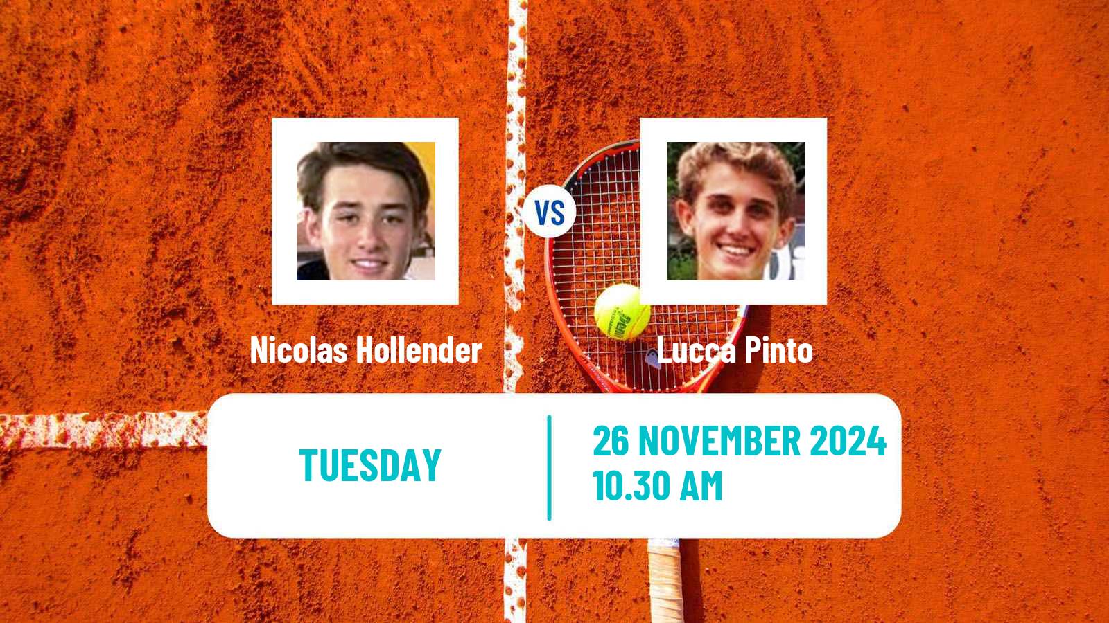 Tennis ITF M15 Huamantla 5 Men Nicolas Hollender - Lucca Pinto