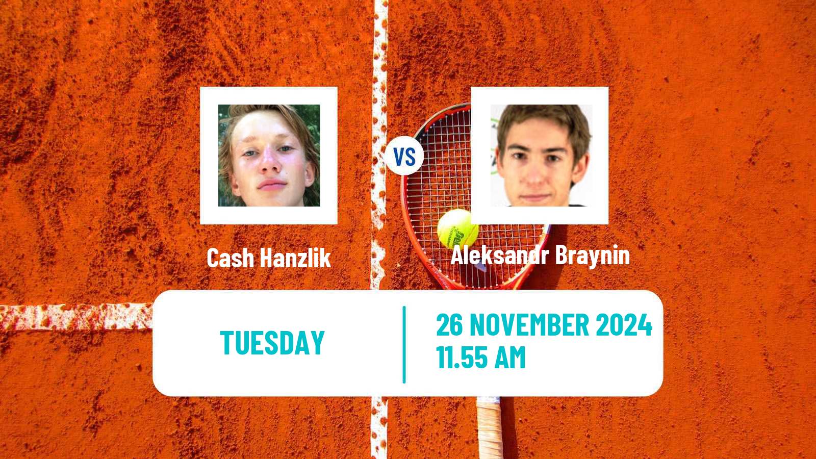 Tennis ITF M15 Huamantla 5 Men Cash Hanzlik - Aleksandr Braynin