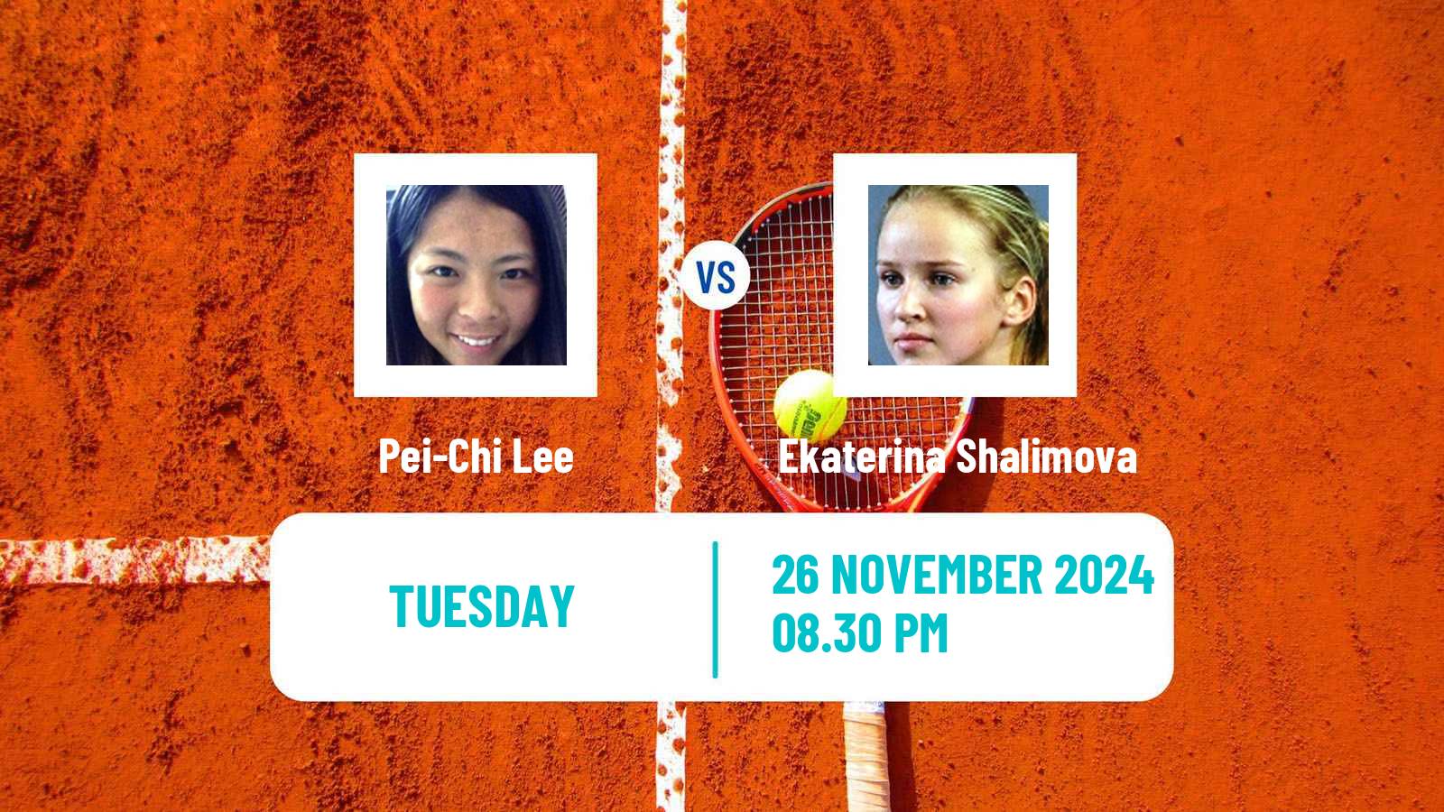 Tennis ITF W50 Yokohama Women Pei-Chi Lee - Ekaterina Shalimova