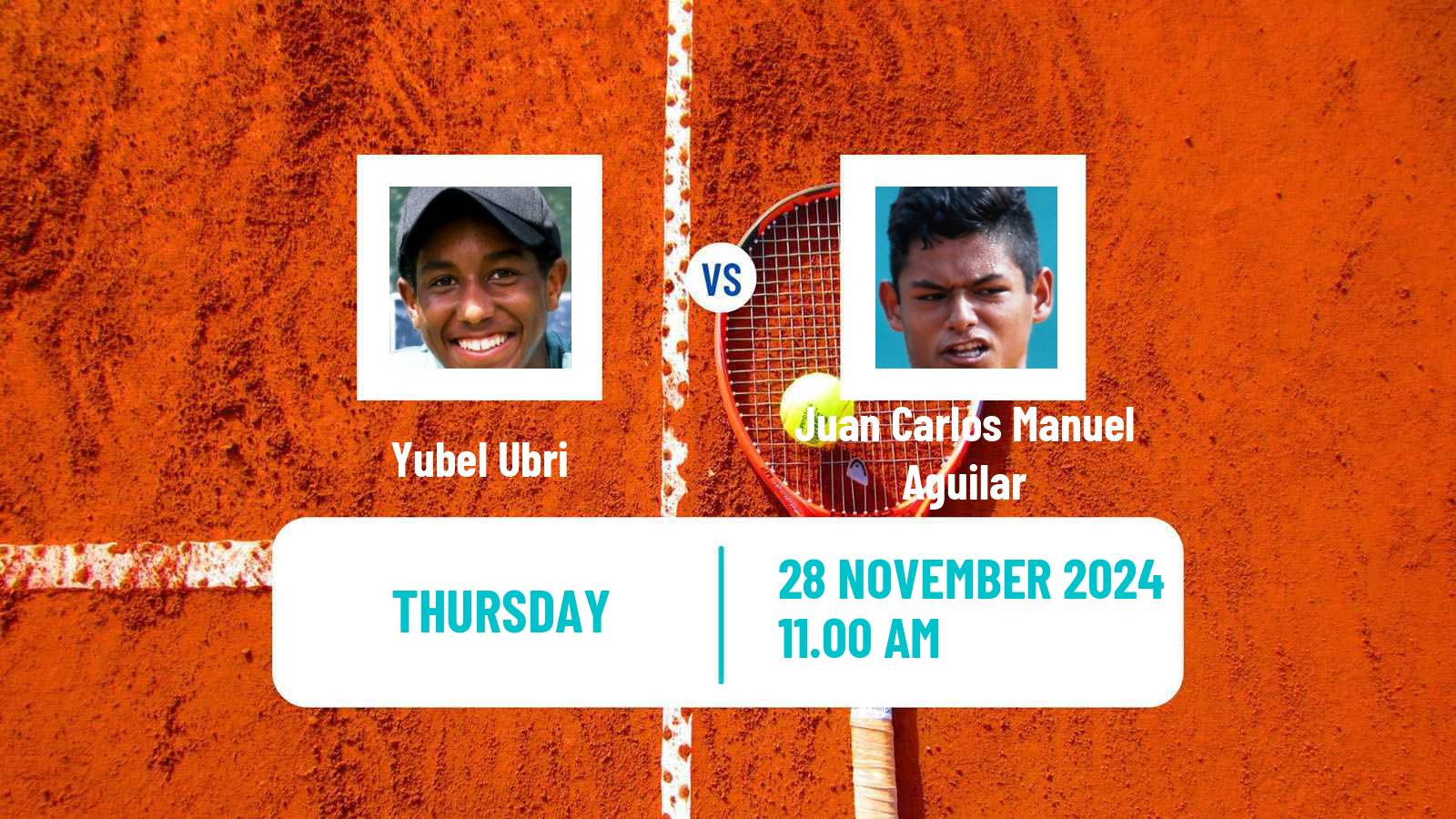 Tennis ITF M15 Santo Domingo 4 Men Yubel Ubri - Juan Carlos Manuel Aguilar