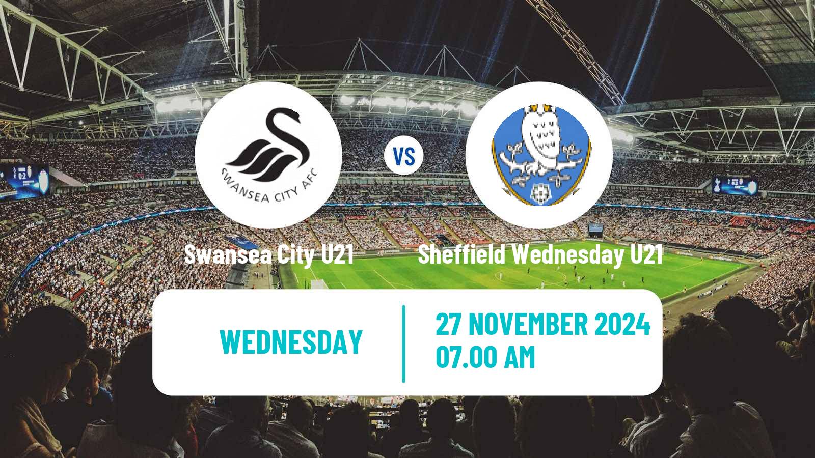 Soccer English Professional Development League Swansea City U21 - Sheffield Wednesday U21