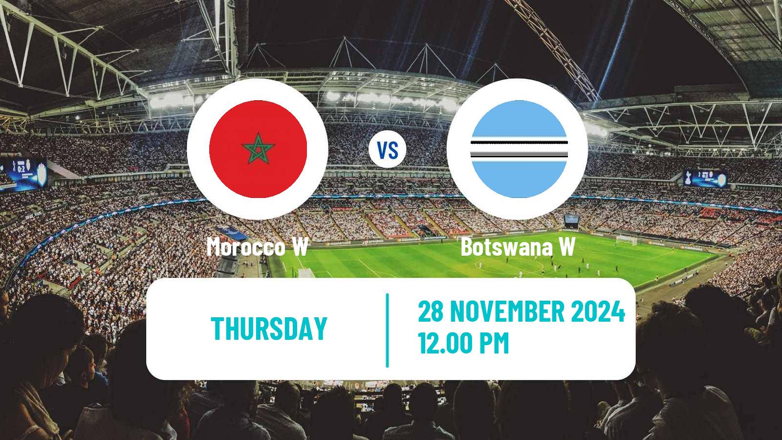 Football Friendly International Women Morocco W - Botswana W