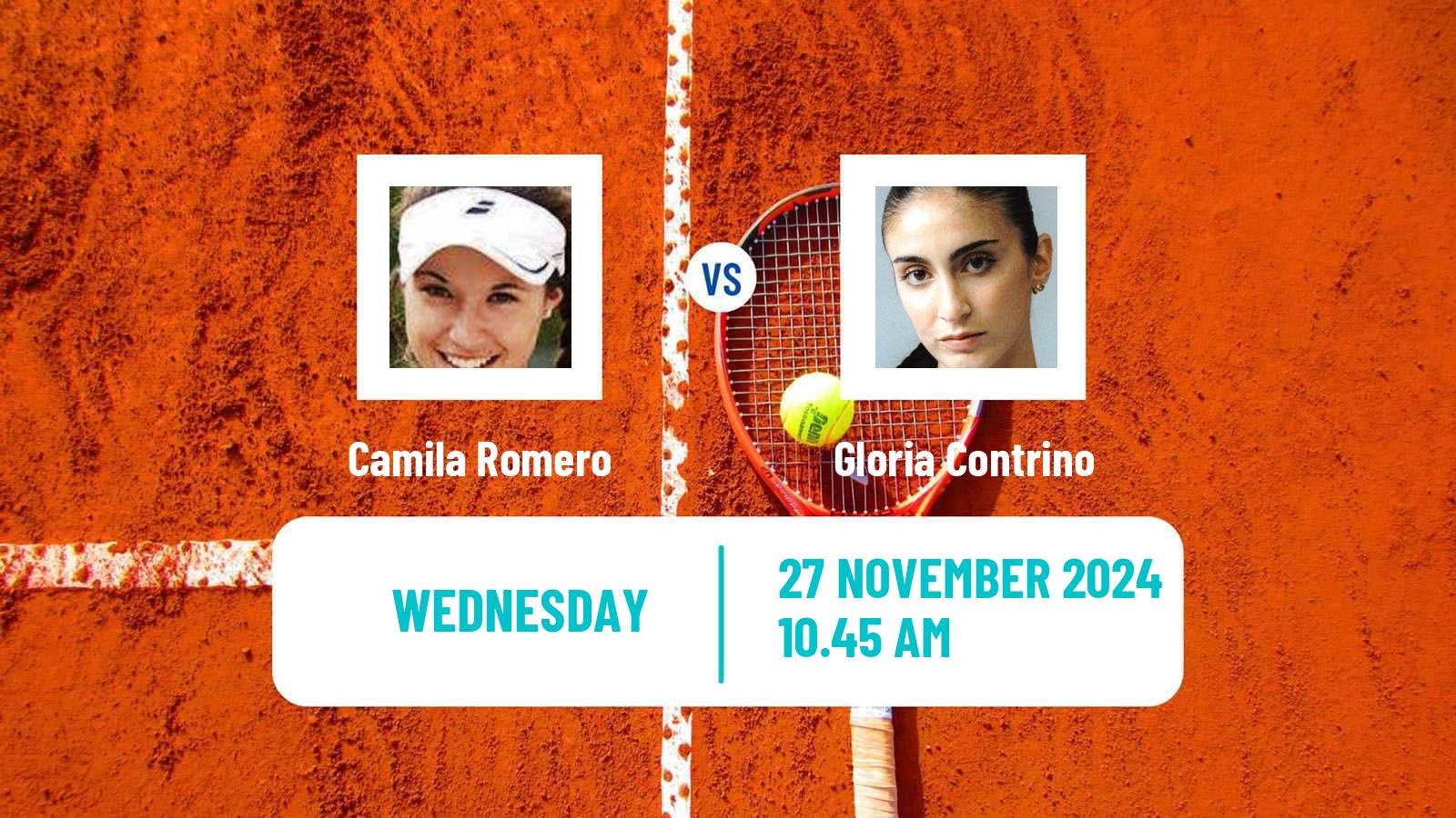 Tennis ITF W15 Ribeirao Preto Women Camila Romero - Gloria Contrino
