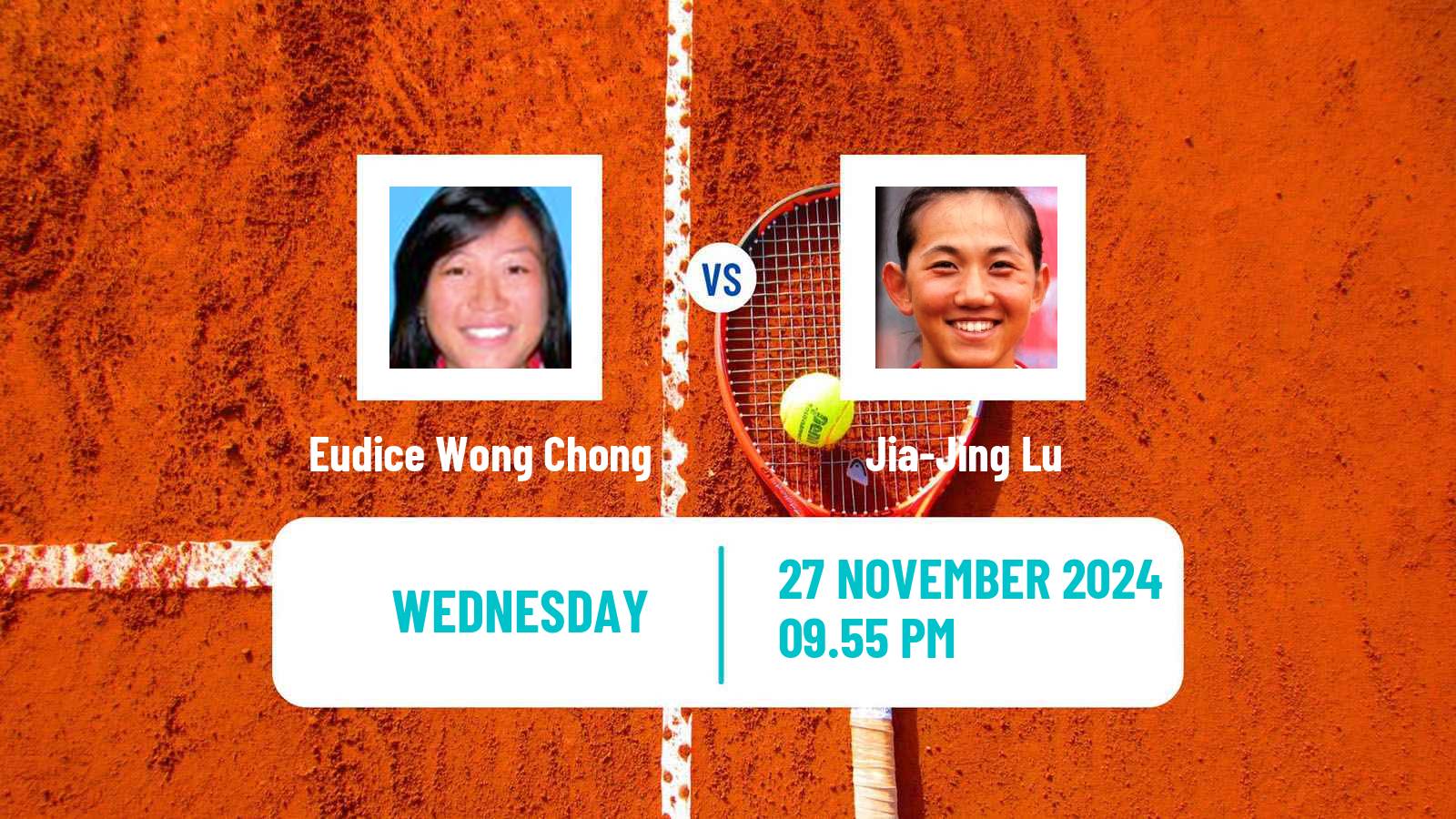 Tennis ITF W75 Carrara Women Eudice Wong Chong - Jia-Jing Lu