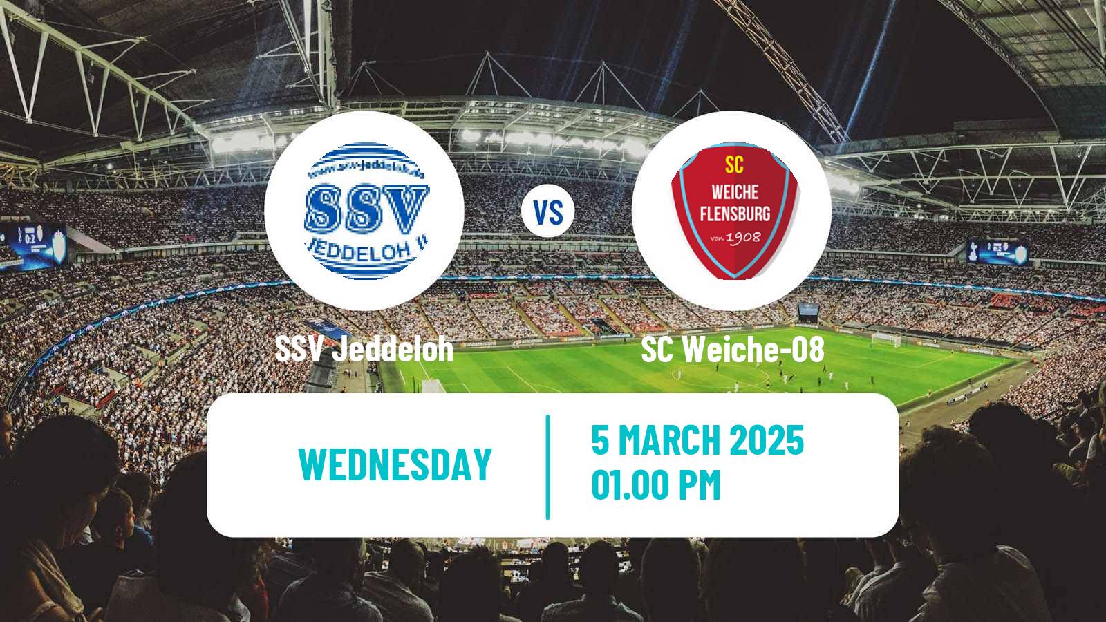 Soccer German Regionalliga North Jeddeloh - SC Weiche-08