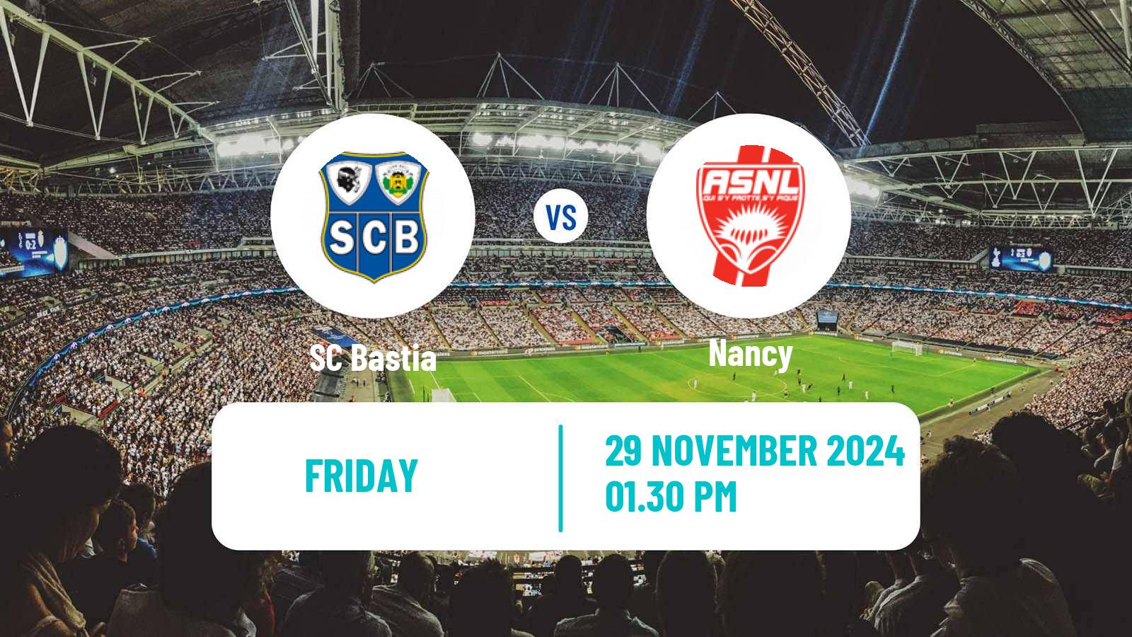 Football Coupe De France Bastia - Nancy