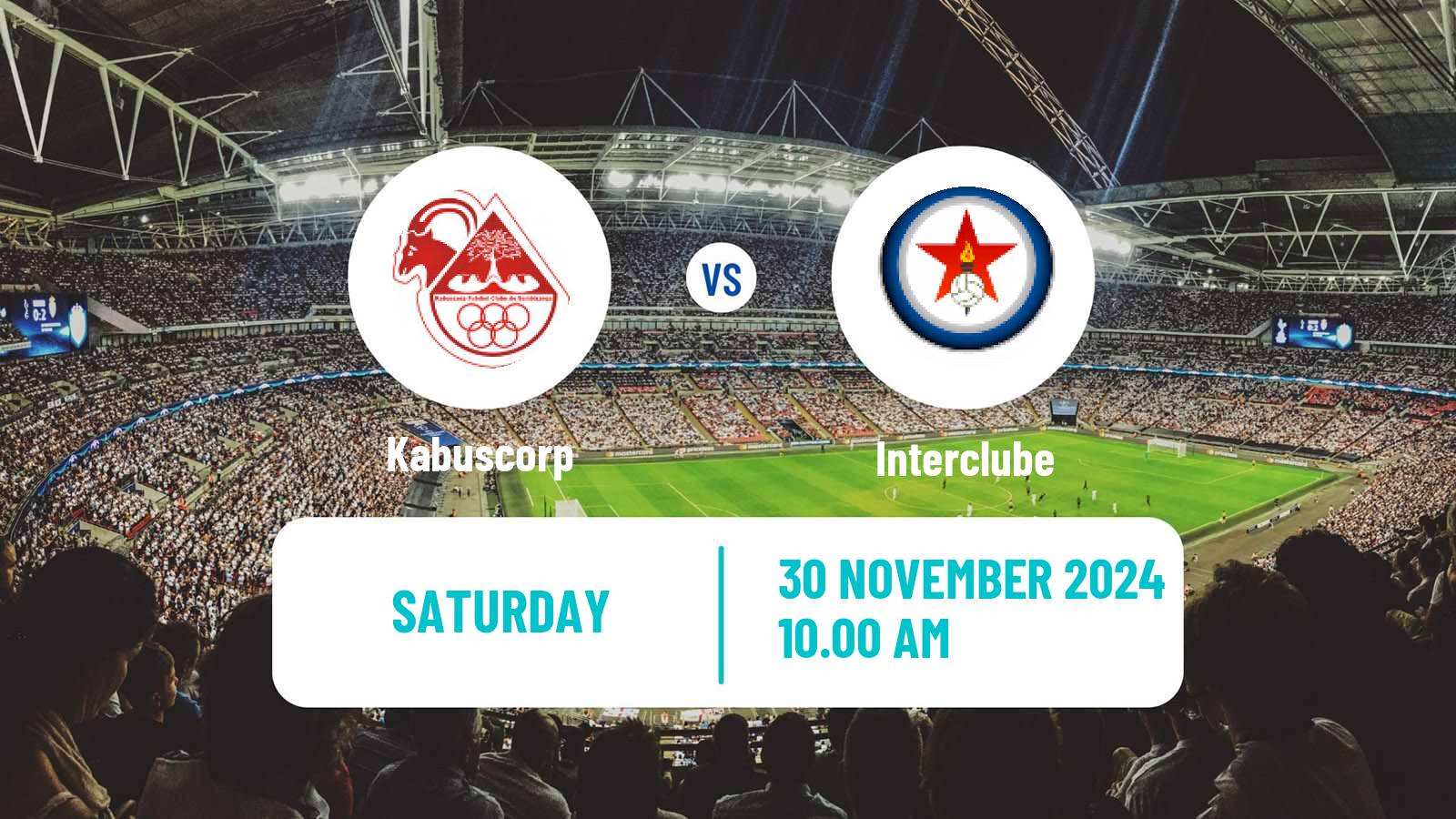 Soccer Angolan Girabola Kabuscorp - Interclube