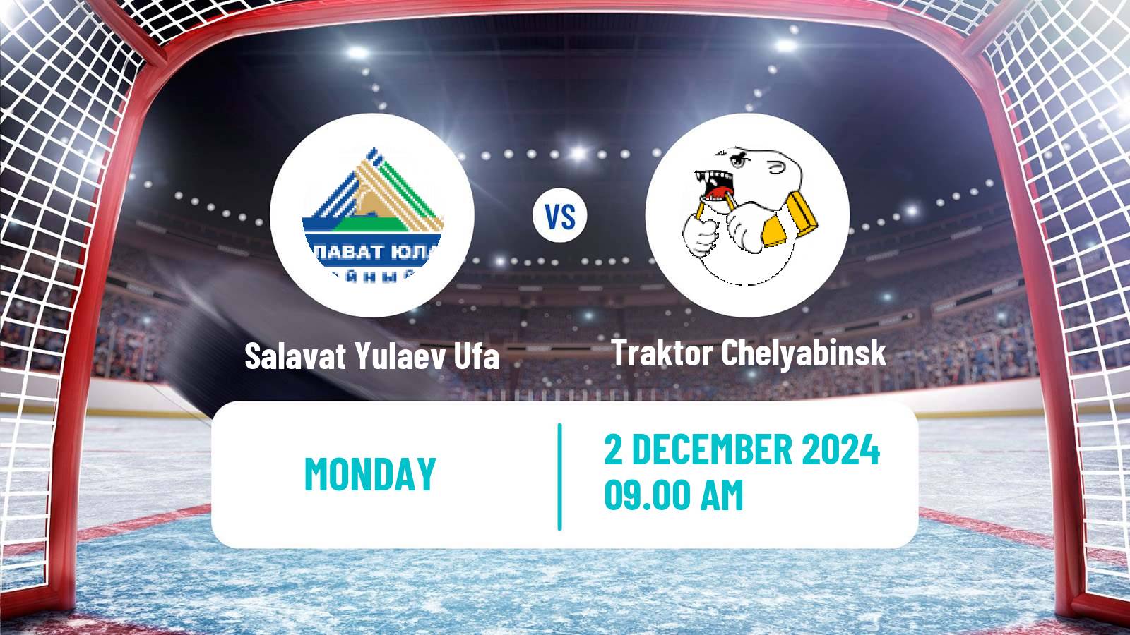 Hockey KHL Salavat Yulaev Ufa - Traktor Chelyabinsk