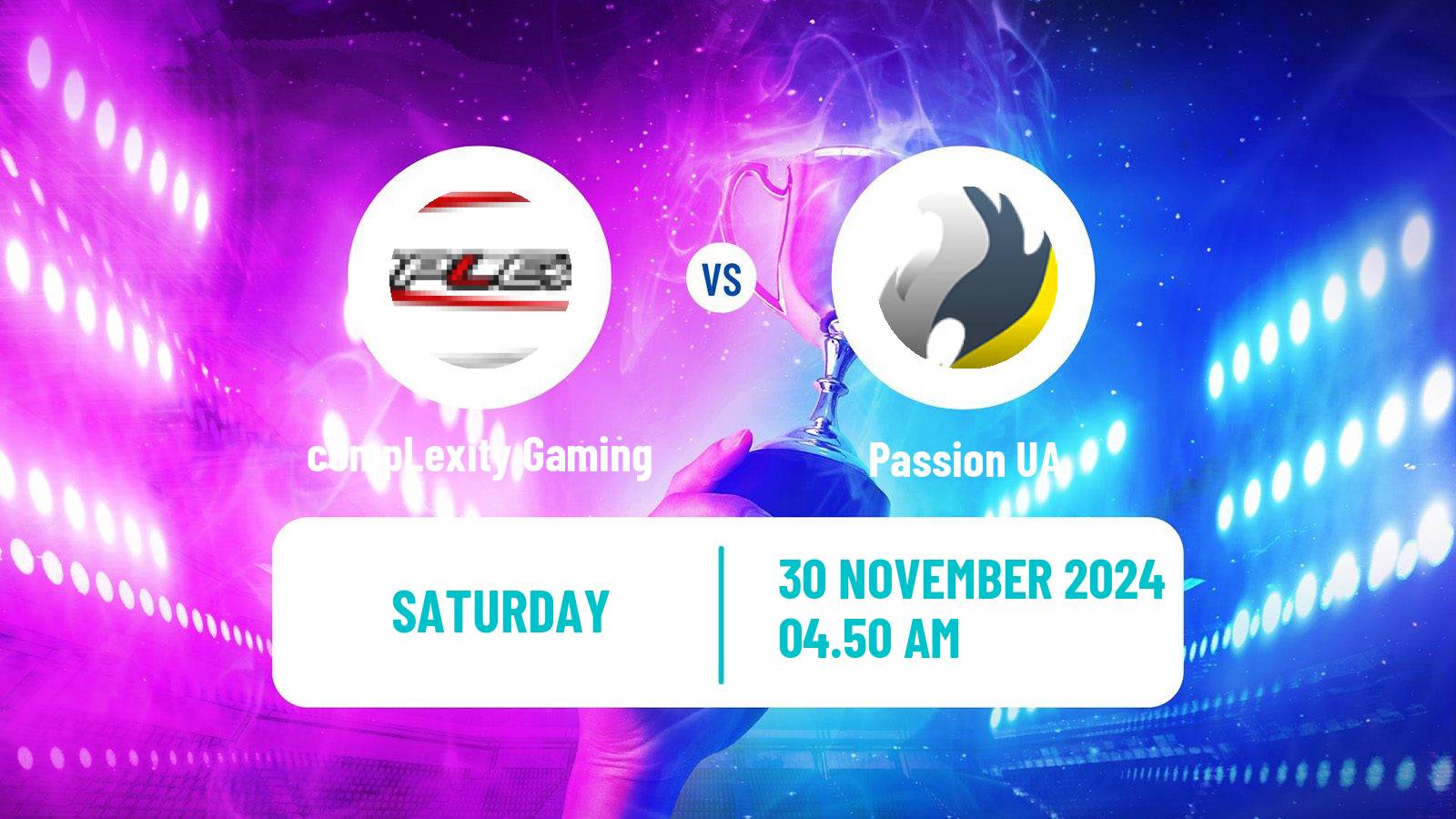 Esports Counter Strike The Perfect World Shanghai Major compLexity Gaming - Passion UA