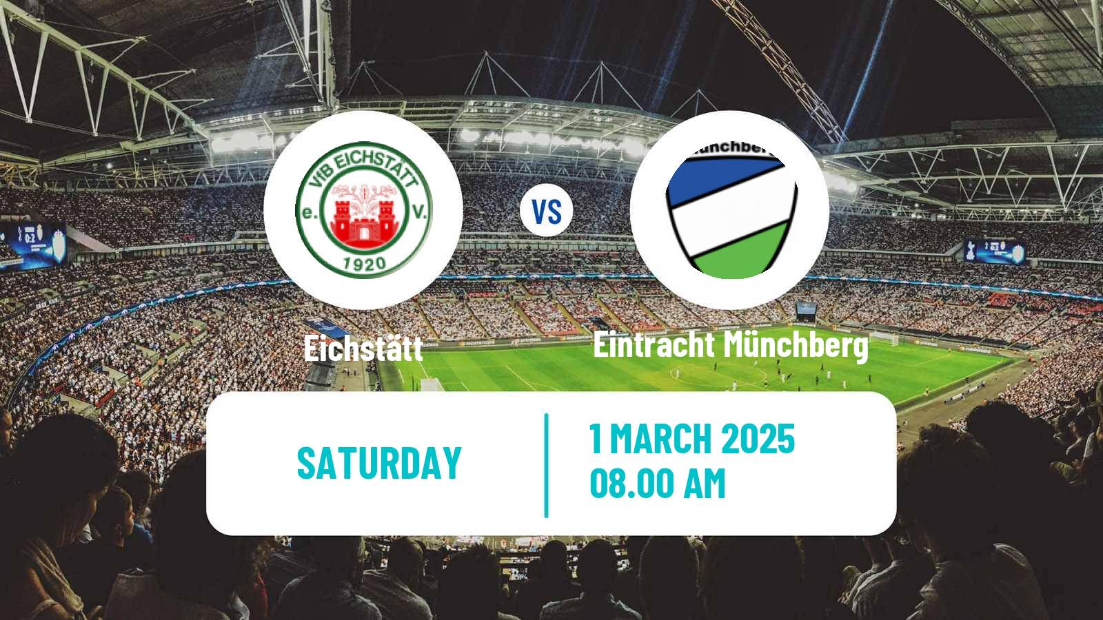 Soccer German Oberliga Bayern Nord Eichstätt - Eintracht Münchberg