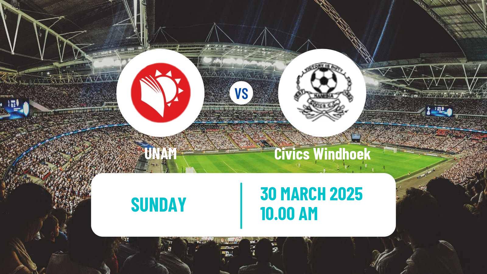 Soccer Namibia Premiership UNAM - Civics Windhoek