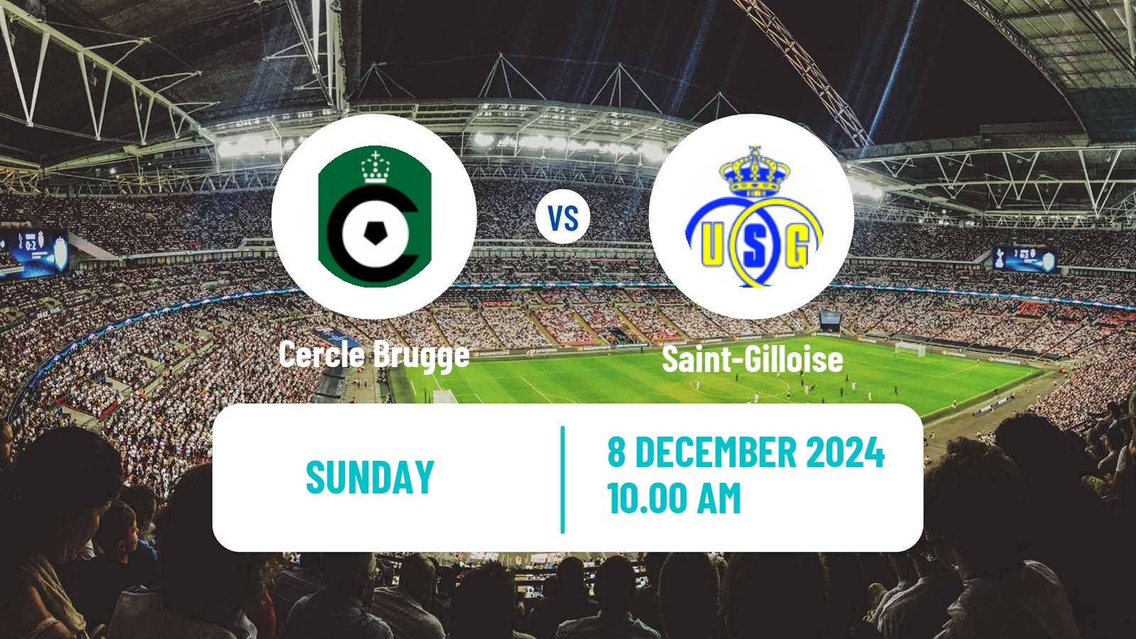 Football Belgian Jupiler Pro League Cercle Brugge - Saint-Gilloise