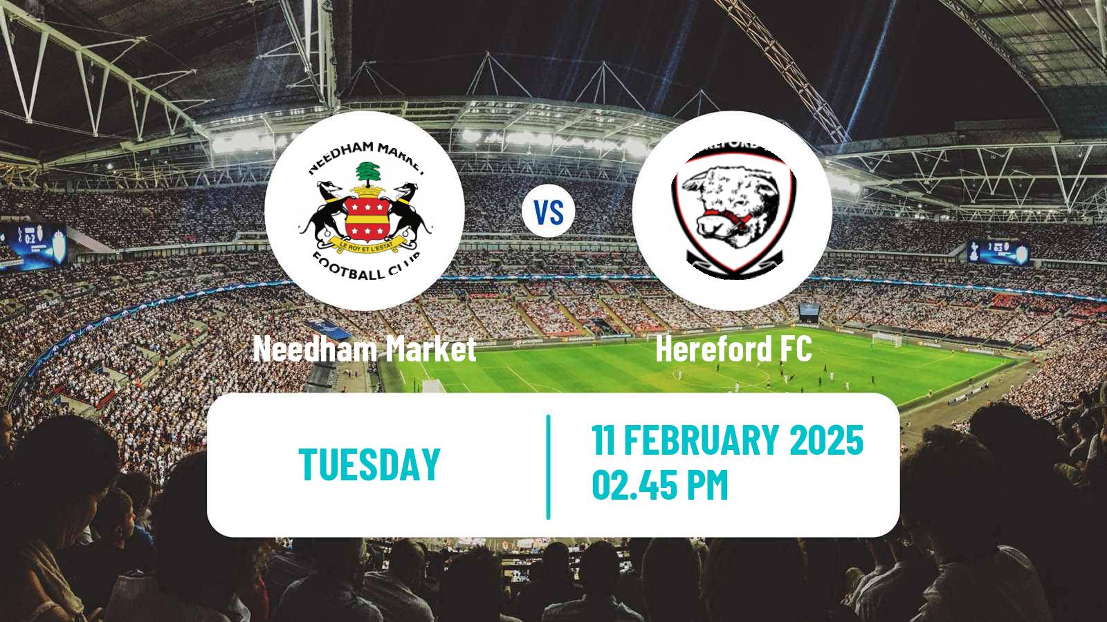 Soccer English National League North Needham Market - Hereford