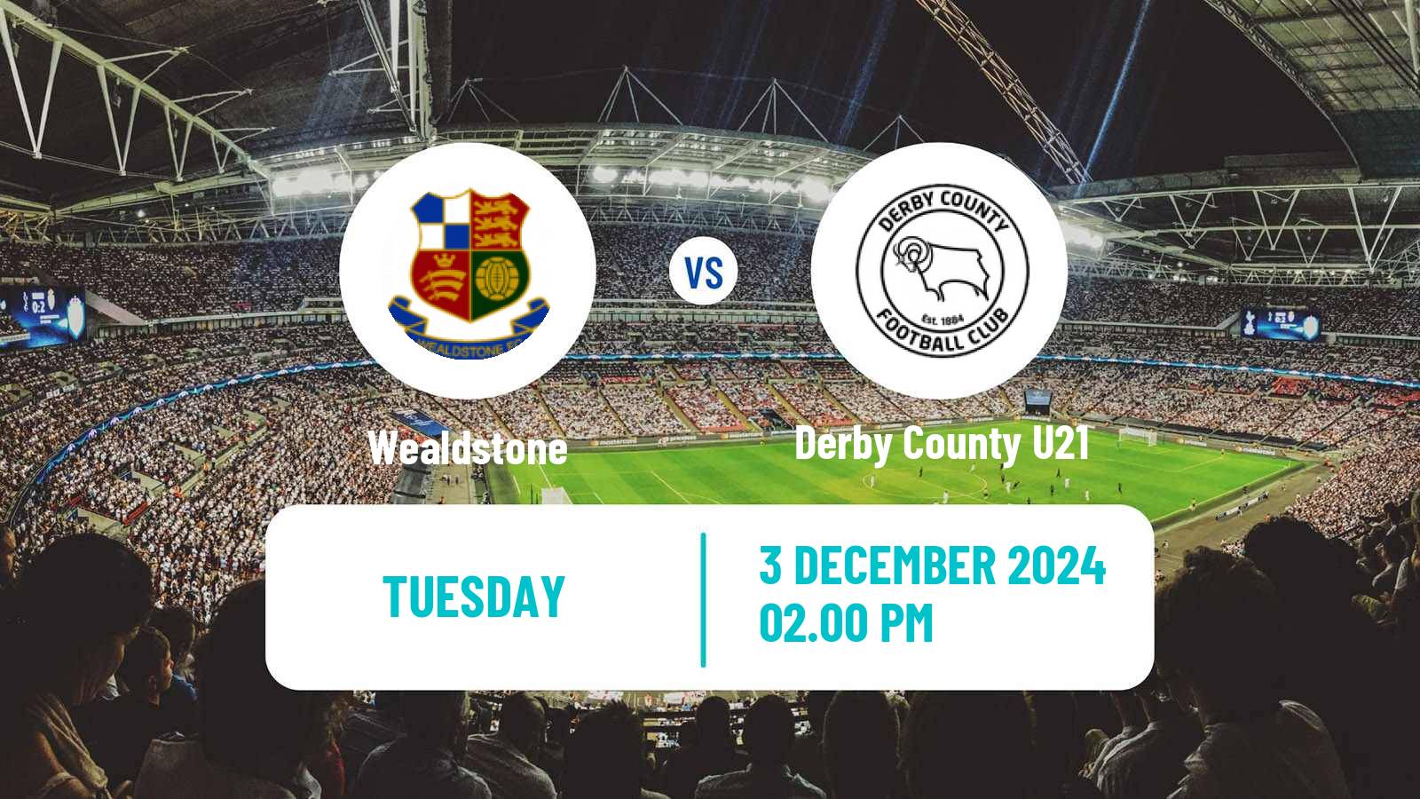 Soccer English National League Cup Wealdstone - Derby County U21